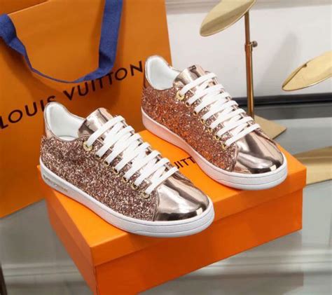 rose gold louis vuitton heels